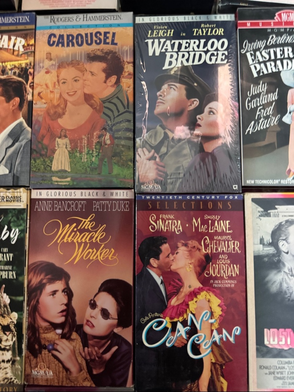 35 classic VHS movies - see photos for titles musicals drama concerts comedies - Picture 3 of 9